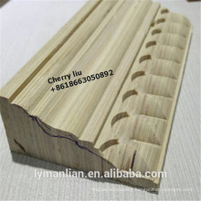 wooden recon moulding pine wood door frame moulding